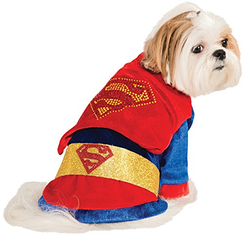 UHC Superman Dc Comics Superhero Fancy Dress Puppy Halloween Pet Dog Costume