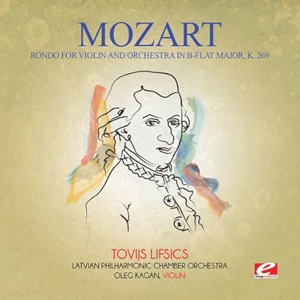 Wolfgang Amadeus Mozart Rondo For Violin And Orchestra In B Flat Major K 269 Amazon Com Music