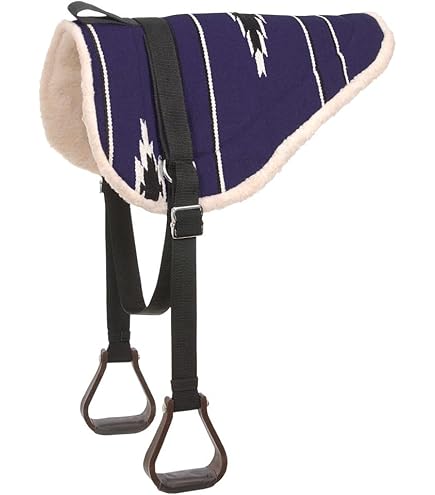 Utilisez ces coussin de selle sans arbres pour amortir les
