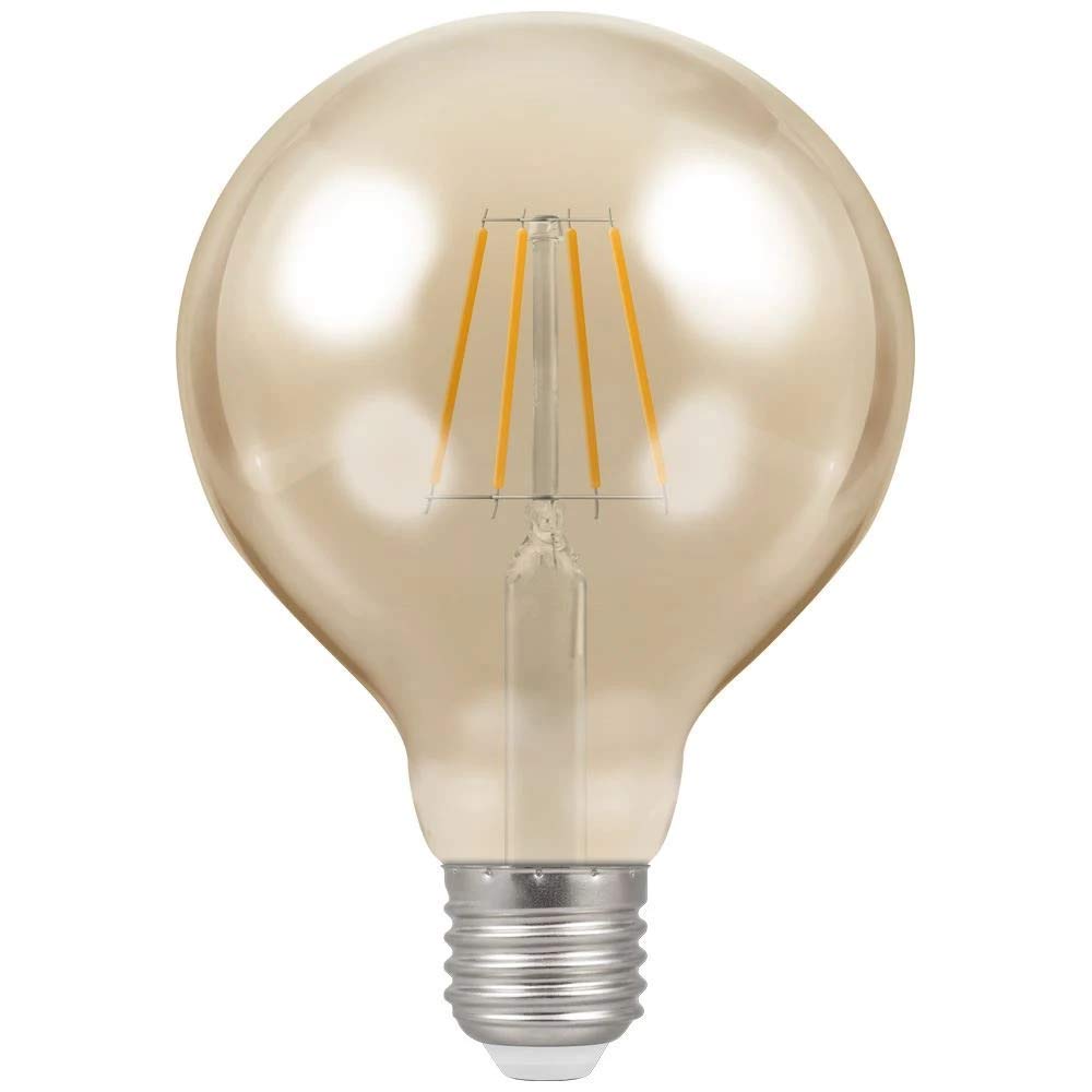 Crompton Lamps LED Light Bulb Antique-Bronze Filament, E27, 410 lm, 5 Watts