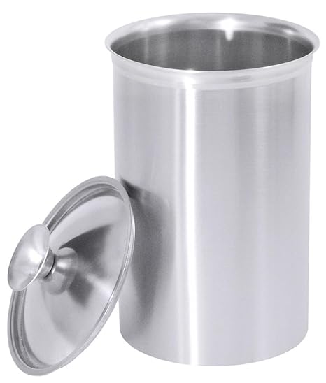 Recipiente acero inoxidable con tapa | Inoxidable
