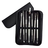 7pcs/pack Antibacterial Acne Removal Needle Set&Kit Blackhead Blemish Acne Pimple Extractor Tool Skin Care Cleanser