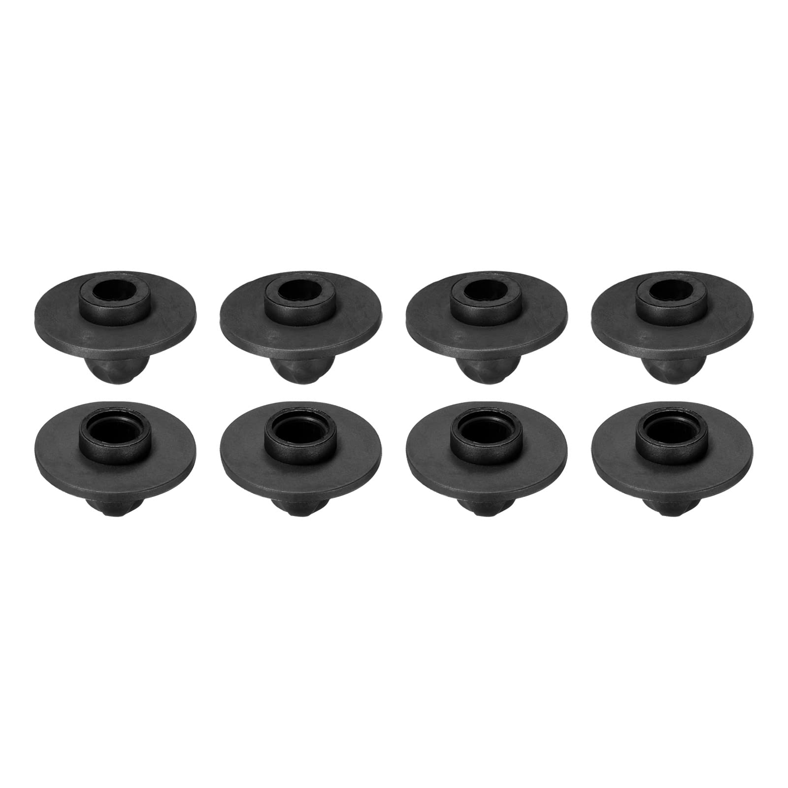 PATIKIL Camping Chair Foot, 8 Pack 13mm 14mm Tubing Dia Detachable Anti-Slip Stool Feet Replacement for Hiking Outdoor, Black