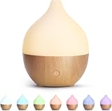 SALKING Essential Oil Diffuser 100ml Ultrasonic Humidifier Night Light Auto