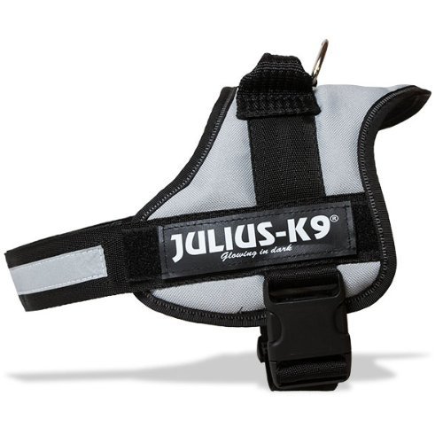 Buy JuliusK9 Power harness Size 0 Silver With Removeable