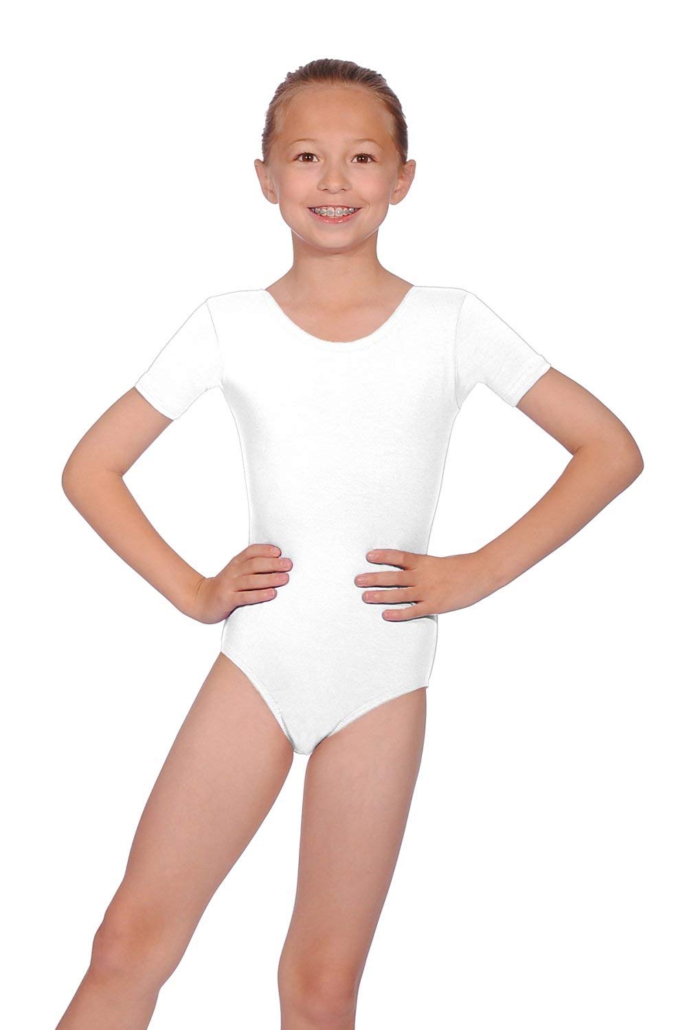 Roch Valley Prim RAD Exam Leotard White 110-116cm (Age 5-6) 1