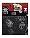Seasons Disney The Nightmare Before Christmas Jack Skellington Cheesecloth Decorative Fabric, 6 ft x 1.5 ft, Black and White, One Size