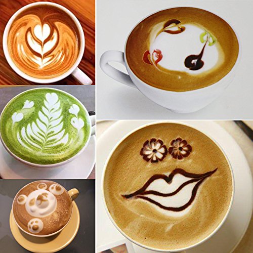 Milk Frothing Pitcher 900ml/600ml/350ml (31oz/20oz/12oz) Stainless Steel Milk/Coffee/Cappuccino/Latte Art Frothing Pitcher Barista Milk Jug Cup & Decorating Art Pen For Milk Frother, Latte Arts