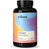 Detoxy by Solluna &mdash; Oxygenated Magnesium Oxide Colon Cleanse with Asc2P &mdash; Natural, Non-Laxative Detox for Bloating &amp; Digestive Health &mdash; Kimberly Snyder (90CT) Vegan &amp; Non-GMO