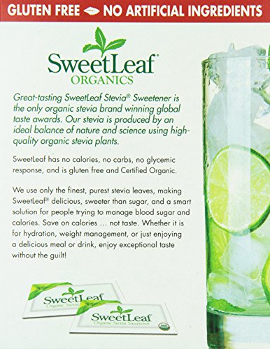 SweetLeaf Organic Stevia Sweetener, 70 (Pack of 12) - Thumbnail 5