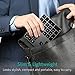 Bluetooth Numeric Keypad, Rechargeable Aluminum 34-Key Number Pad Slim External Numpad Keyboard Data Entry Compatible for MacBook, MacBook Air/Pro, iMac Windows Laptop Surface Pro etc