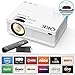 QKK Portable LCD Projector 3500 Brightness [100″ Projector Screen Included] Full HD 1080P Supported, Compatible with Smartphone, TV Stick, Games, HDMI, AV, Indoor & Outdoor Projector for Home Theaterthumb 2