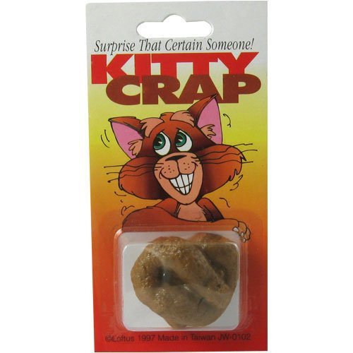 New Realistic Kitty-cat Crap Fake Cat Poop-turd Practical Joke