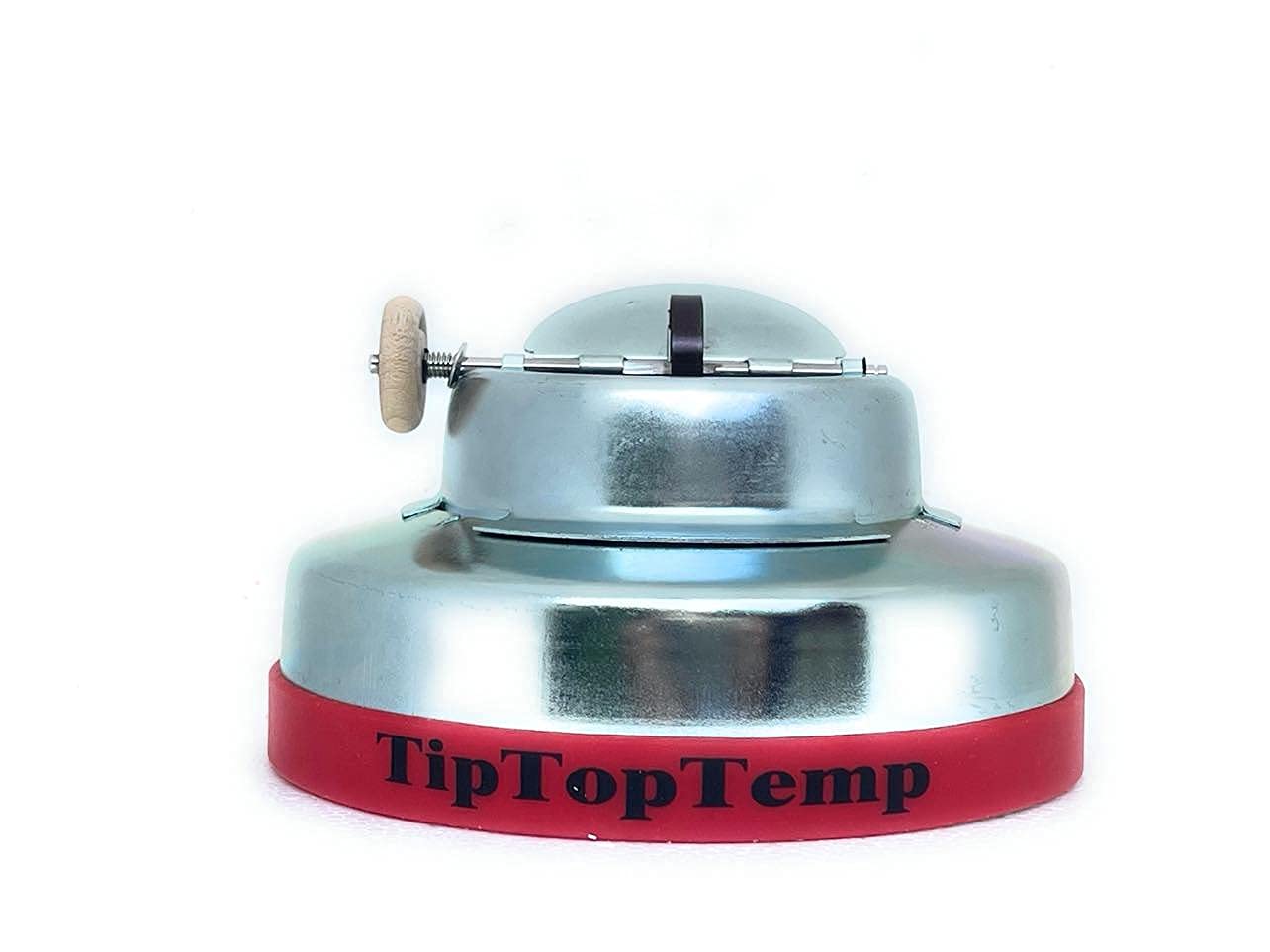 Tip Top Temp Attachable Grill Temperature Regulator (TTT-03 CR5),silver