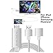 Lightning to HDMI Cable for iPhone iPad & Samsung Smartphones, Boscheng Plug and Play Lightning & MHL to HDMI Adapter HDTV Adapter Cable for Screen Mirroring on HDTV Projector
