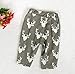FEITONG Newborn Infant Baby Boy's Print Romper Tops+Long Pants +Hat (6-12 Months) White