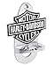 Harley Davidson Wall Mount Bottle Opener. Chrome plated. Bar & Shield logo. Measures 3 7/8