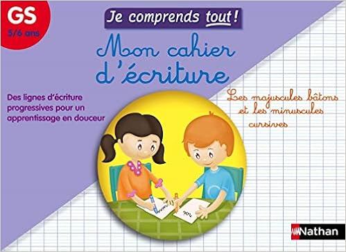 Amazon Fr Cahier Ecriture Gs Villani Jeanine Livres