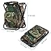 Upgrade Large Size Ultralight Backpack Cooler Chair, Portable & Folding Camping Chair Stool Backpack with Cooler Insulated Picnic Bag, Hiking Camouflage Fishing Backpack Chair, Perfect for Beach BBQthumb 1