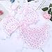 YiZYiF Men's Silky Satin Frilly Print Wirefree Bra Sissy Panties 2 Piece Lingerie Set Pajamas Pink X-Large