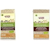 Living World Pine Shavings + Aspen Wood Shavings Small Animal Bedding | 2400-Cubic-Inch Bundle