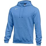 Nike Mens Club Fleece Hoodie Columbia Blue Size XL