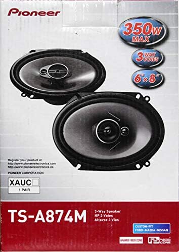pioneer 6x8 component speakers