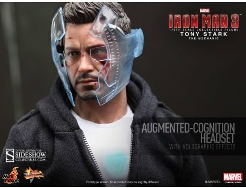 hot toys iron man 3 tony stark the mechanic