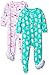 Carter's Girls' Toddler 2-Pack Fleece Pajamas, Cupcakes/Owl, 5T