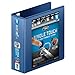 Wilson Jones 3 Ring Binder 3 Inch, Ultra Duty D-Ring View Binder with Extra Durable Hinge, Customizable, Navy (W866-49-295)