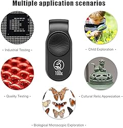 APEXEL Phone Microscope, Pocket Microscope iPhone