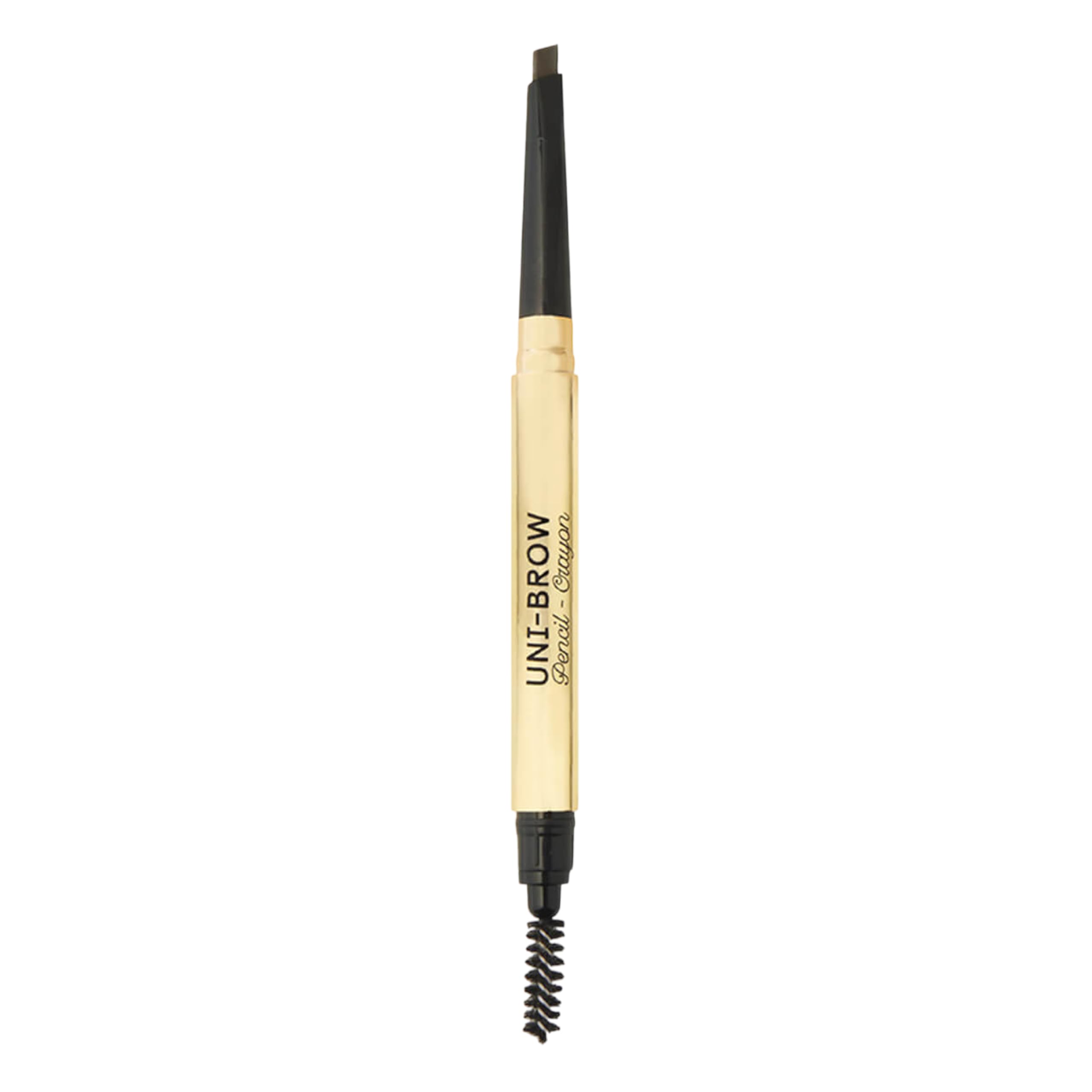 Winky Lux Uni-Brow Universal Eyebrow Pencil, New York Designed Brow Pencil Cosmetics with Duel Tip for Precisely Tinting Eyebrows, Brushes Up All Brows from Dark Brown to Blonde Hair, 0.09 Oz