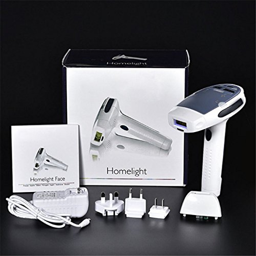 Goodgueen Laser IPL Permanent Hair Removal Machine Body Face Painless Faster Shaving Epilator Kit (Blue)