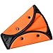 VTurboWay Seat Belt Adjuster for Kids, 2 Pack Seat Belt Positioner Child Seatbelt Adjuster Seat Belts Protection and Safety for Kids (Orange & Blue)