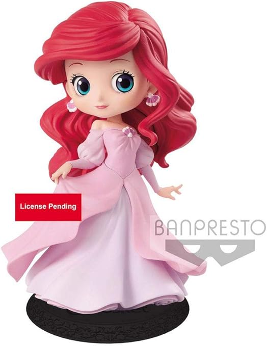 princess ariel pink dress