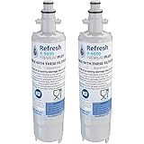 RefreshNSF-53 Premium Replacement Refrigerator Water Filter Compatible with Kenmore 46-9690, ADQ36006102 and LG LT700P, ADQ36006101 - Model R-9690Plus / R-9690Plus-S (2 Pack)