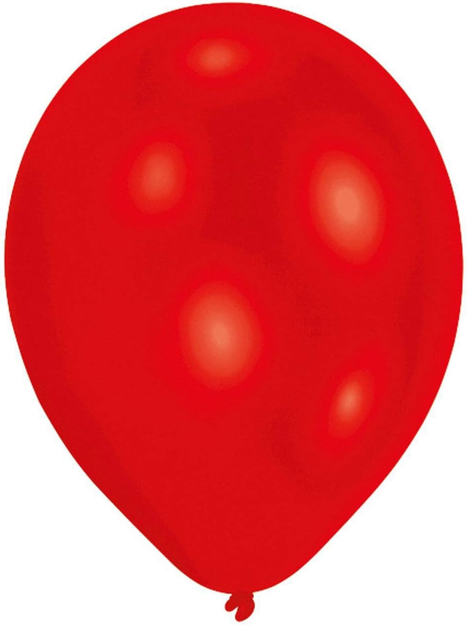Amscan International Balloons 27.5 cm Red Balloons 1 pack of 50