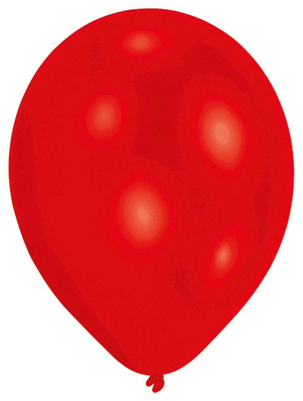 Amscan International Balloons 27.5 cm Red Balloons 1 pack of 50