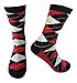 Modern Motif Men’s Power Socks, 5 Pairs Per Sock Gift Box, Funky Men’s Crew Socks, Colorful Patterned Socks for Men, Ideal Coworker, Dad, Boss, and College Graduation Gift, Jefe Collection