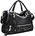 COOFIT Black Handbags for Women Black Purse and Handbags Pocketbooks Cute Purses for Women