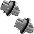 Middrivr 2PCS Front Turn Signal Light Bulb Plug Socket, Turn Signal Bulb Socket Replacement 90075-60060, Socket Plug Turn Signal Assembly Compatible with Toyota 4Runner Tundra Tacoma Sequoia Venza