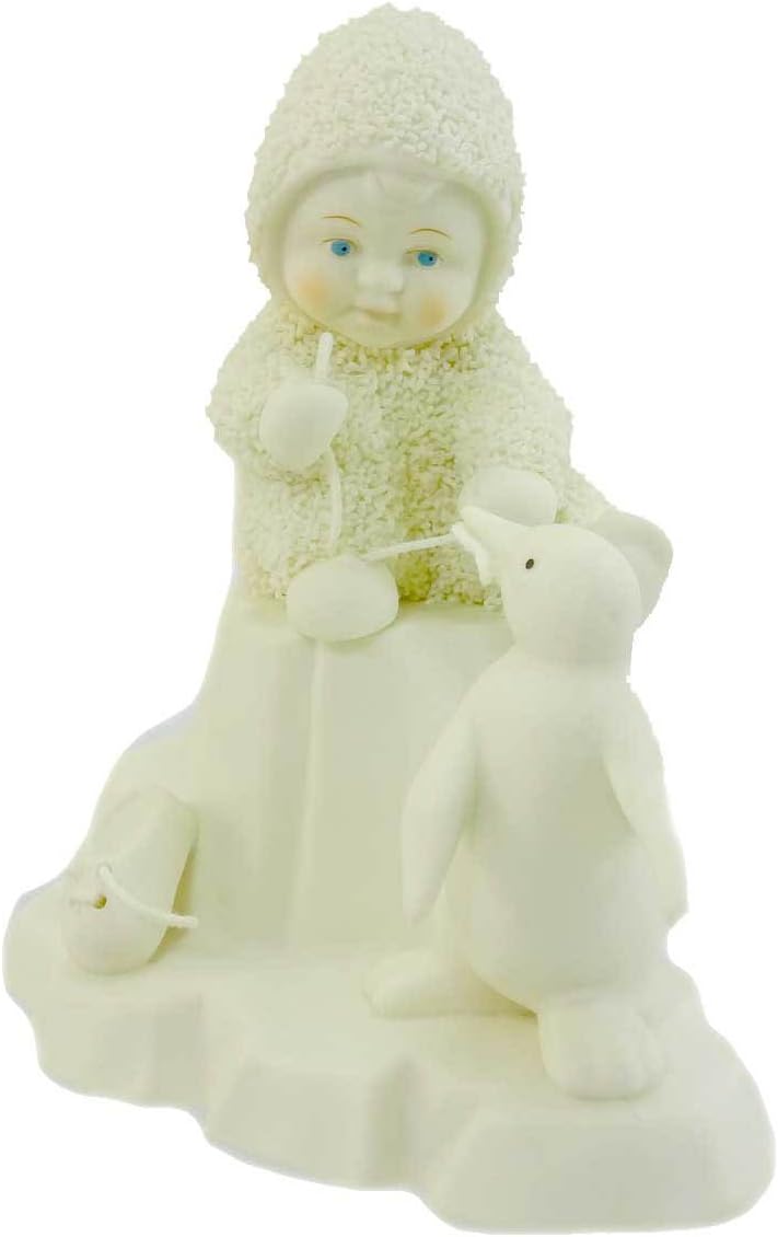 Dept 56 Snowbabies I CAN TIE THEM MYSELF 69493 Penguin Teach Learn New