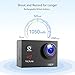 【Upgraded】Victure Action Camera 1080P Full HD 12MP 30m Underwater Diving Camera 2 Inch LCD Screen 170° Wide-angle Sports Cam with 26 Mounting Accessories