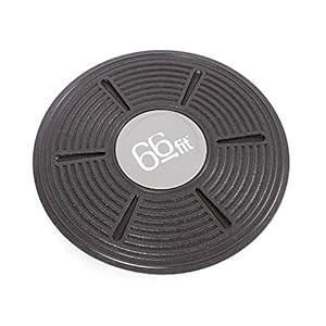 66fit Wobble Balance Board 36cm – Includes Balance Training Ebook – Ankle Knee Back Hip Exercise Strength Training…