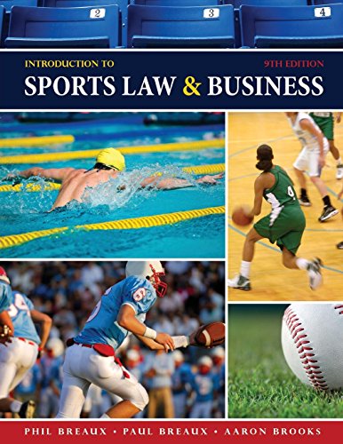 Introduction to Sports Law & Business by BREAUX PHIL, BREAUX PAUL, BROOKS AARON