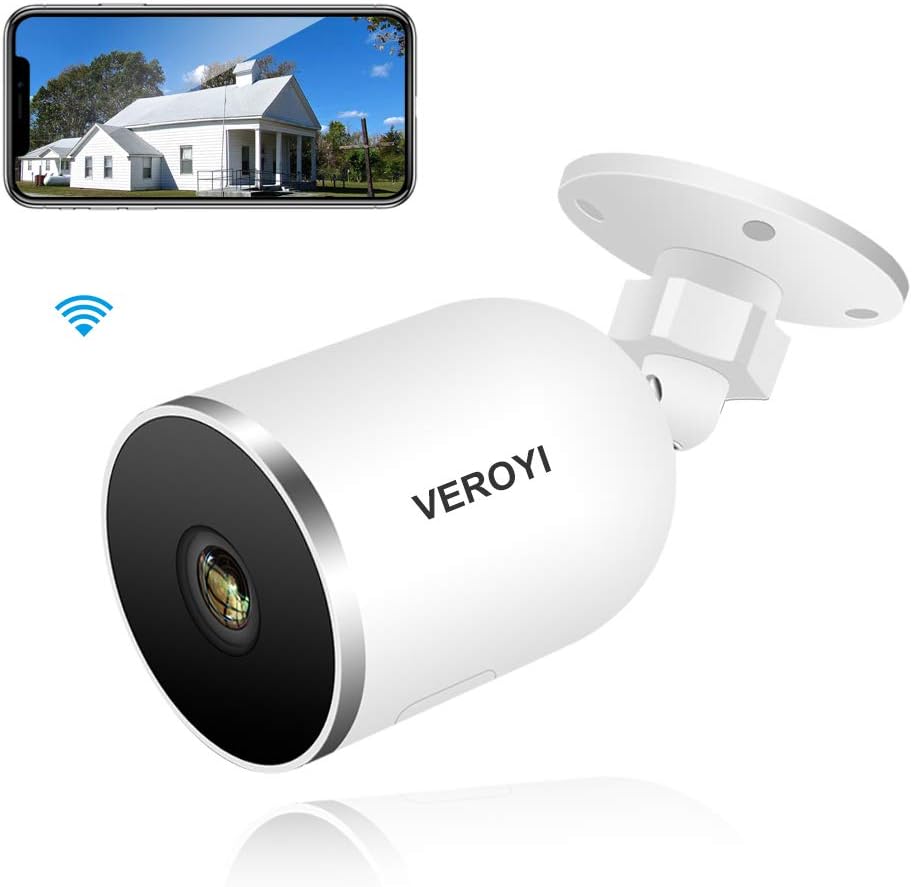 Veroyi Outdoor Security Camera 1080P FHD WiFi Home Amazon.co.uk