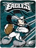 PHILADELPHIA EAGLES NFL MICKEY MICRO RASCHEL (46IN X 60IN)