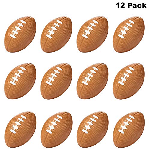 Finduat 12 Pack Mini Sports Stress Baseball, Foam Squeeze Sports Ball for School Carnival Reward, Kids Birthday Party Favors, Fantasy Baseball Draft, Party Bag Gift Fillers