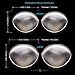 FEMAGIQUE Silicone Gel Bra Inserts Push Up Breast Cups - Cleavage Enhancers pads