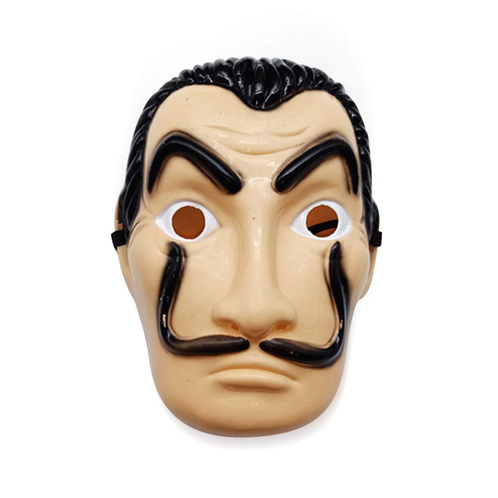 Dali Movie Costume Cosplay Costumes with Mask (M) Red